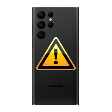 Samsung Galaxy S22 Ultra 5G Akkufachdeckel Reparatur - Schwarz