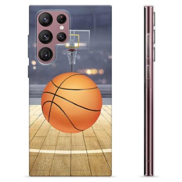 Samsung Galaxy S22 Ultra 5G TPU Hülle - Basketball