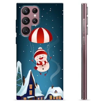 Samsung Galaxy S22 Ultra 5G TPU Hülle - Schneemann