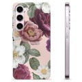 Samsung Galaxy S23 5G TPU Hülle - Romantische Blumen