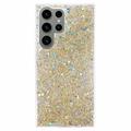 Samsung Galaxy S23 Ultra Glitter Flakes TPU Hülle