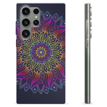 Samsung Galaxy S23 Ultra 5G TPU Hülle - Buntes Mandala