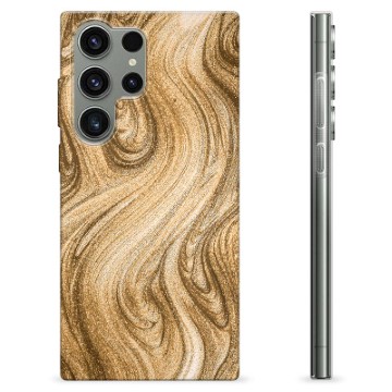 Samsung Galaxy S23 Ultra 5G TPU Hülle - Goldener Sand