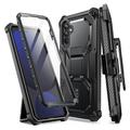 Samsung Galaxy S24 FE Supcase i-Blason Armorbox Hybrid Hülle - Schwarz