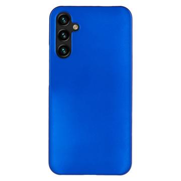 Samsung Galaxy S24 Gummierte Kunststoff Hülle - Blau