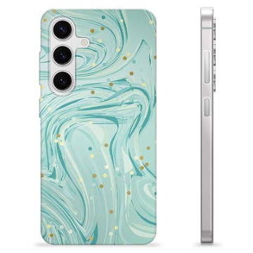 Samsung Galaxy S24 TPU Hülle - Grüne Minze