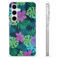 Samsung Galaxy S24 TPU Hülle - Tropische Blumen