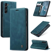 Samsung Galaxy S24+ Caseme 013 Serie Schutzhülle mit Geldbörse - Blau