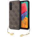 Samsung Galaxy S24+ Guess 4G Charms Collection Hybrid Case - Braun