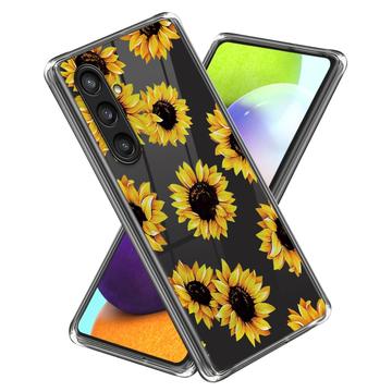 Samsung Galaxy S24+ Stylish Ultra-Slim TPU Hülle - Sonnenblumen