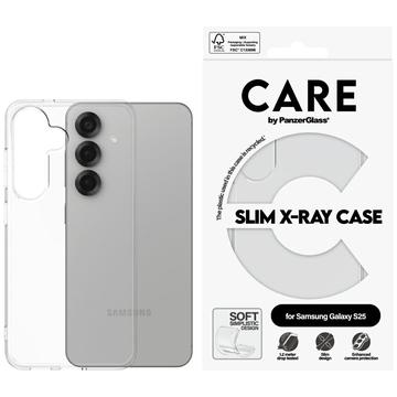 Samsung Galaxy S25 PanzerGlass Care Fashion Slim X-Ray Hülle - Durchsichtig