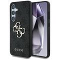 Samsung Galaxy S25+ Guess 4G Big Metal Logo Hybrid Hülle - Schwarz