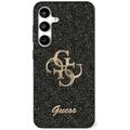 Samsung Galaxy S25+ Guess Fixed Glitter 4G Metal Logo Hülle