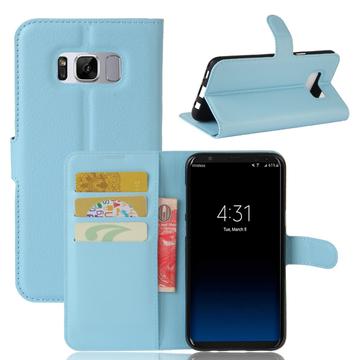 Samsung Galaxy S8 Wallet Schutzhülle mit Magnetverschluss