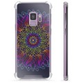 Samsung Galaxy S9 Hybrid Hülle - Buntes Mandala