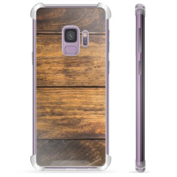 Samsung Galaxy S9 Hybrid Hülle - Holz