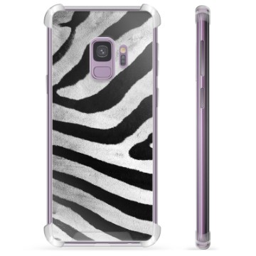 Samsung Galaxy S9 Hybrid Hülle - Zebra