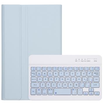 Samsung Galaxy Tab A9 Bluetooth Tastaturhülle - Baby Blau