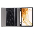 Samsung Galaxy Tab S8 Bluetooth Tastaturhülle - Schwarz