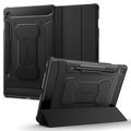 Samsung Galaxy Tab S9 FE Spigen Rugged Armor Pro Folio Hülle - Schwarz