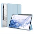 Samsung Galaxy Tab S9+ Dux Ducis Toby Tri-Fold Smart Folio Hülle - Baby Blau