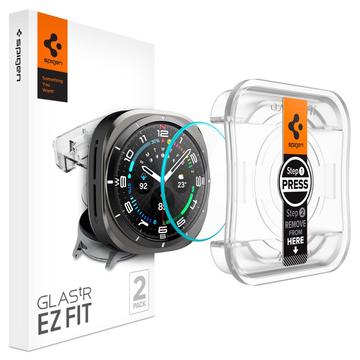 Samsung Galaxy Watch Ultra Spigen Glas.tR Ez Fit Panzerglas - 9H - 47mm - 2 Stk.