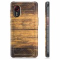 Samsung Galaxy Xcover 5 TPU Hülle - Holz