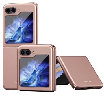 Samsung Galaxy Z Flip5 Gummierte Kunststoff Hülle - Roségold