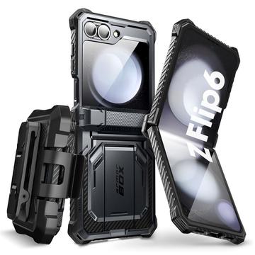 Samsung Galaxy Z Flip6 Supcase i-Blason Armorbox Hybrid Hülle - Schwarz