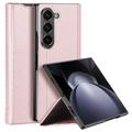 Samsung Galaxy Z Fold6 Dux Ducis Bril Flip Hülle - Rosa