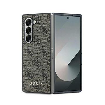 Samsung Galaxy Z Fold6 Guess 4G Charms Collection Hybrid Hülle - Braun