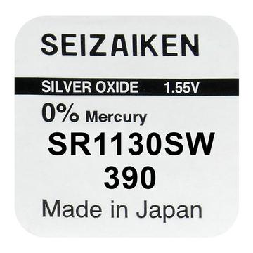 Seizaiken 390 SR1130SW Silberoxidbatterie - 1.55V