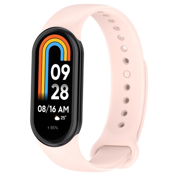 Xiaomi Smart Band 8 Softes Silikonarmband - Rosa