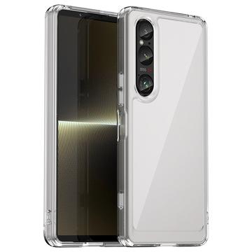 Sony Xperia 1 VI Kratzfest Hybrid Hülle - Durchsichtig