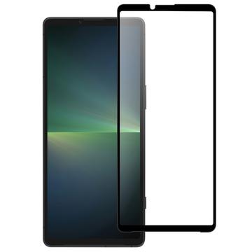 Sony Xperia 10 VI Full Cover Panzerglas - 9H - Schwarz Rand