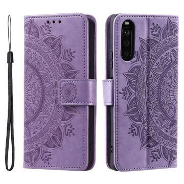 Sony Xperia 10 VI Mandala Serie Wallet Hülle