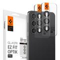 Samsung Galaxy S24/S23 5G/S23+ 5G Spigen Glas.tR Ez Fit Optik Pro Kameraobjektiv Panzerglas - Schwarz