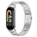 Xiaomi Smart Band 8 Edelstahl Band - Silber