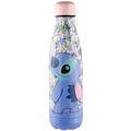 Stitch Edelstahl Wasserflasche / Thermoflasche - 500ml - Pink