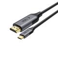 Tech-Protect UltraBoost Typ-C zu HDMI 2.0 Kabel - 4K/60Hz, 1.8m - Schwarz