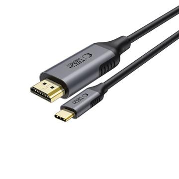 Tech-Protect UltraBoost Typ-C zu HDMI 2.0 Kabel - 4K/60Hz, 1.8m - Schwarz