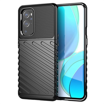 Thunder Serie OnePlus 9 Pro TPU Hülle - Schwarz