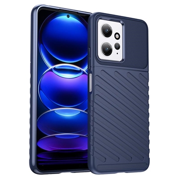 Thunder Serie Xiaomi Redmi Note 12 TPU Hülle - Blau