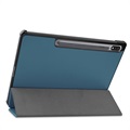 Tri-Fold Serie Samsung Galaxy Tab S7+/S8+ Folio Hülle - Blau