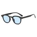 Unisex Heritage Retro-Sonnenbrille - Schwarz / Blau