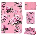 Universal Stylish Series Tablet Folio Hülle - 7" - Blumen