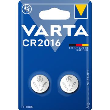 Varta CR2016 Knopfzellenbatterie 3V - 2 Stk.