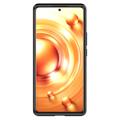 Vivo X80 Pro Hybrid Hülle mit Ringhalter - Rot