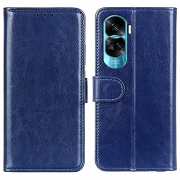 Honor 90 Lite/X50i Wallet Schutzhülle mit Magnetverschluss - Blau