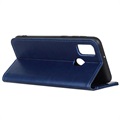 Xiaomi Redmi 9C, Redmi 9C NFC Wallet Schutzhülle mit Stand - Blau